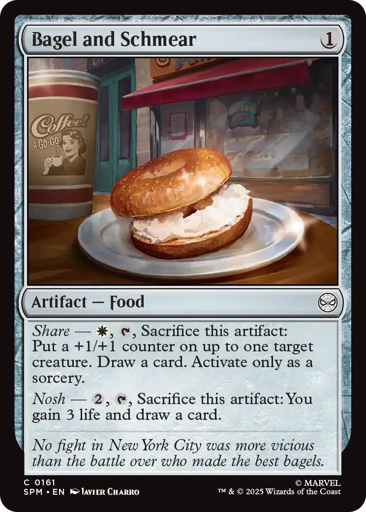 Bagel and Schmear [Marvel's Spider-Man] MTG Single Magic: The Gathering | Red Claw Gaming