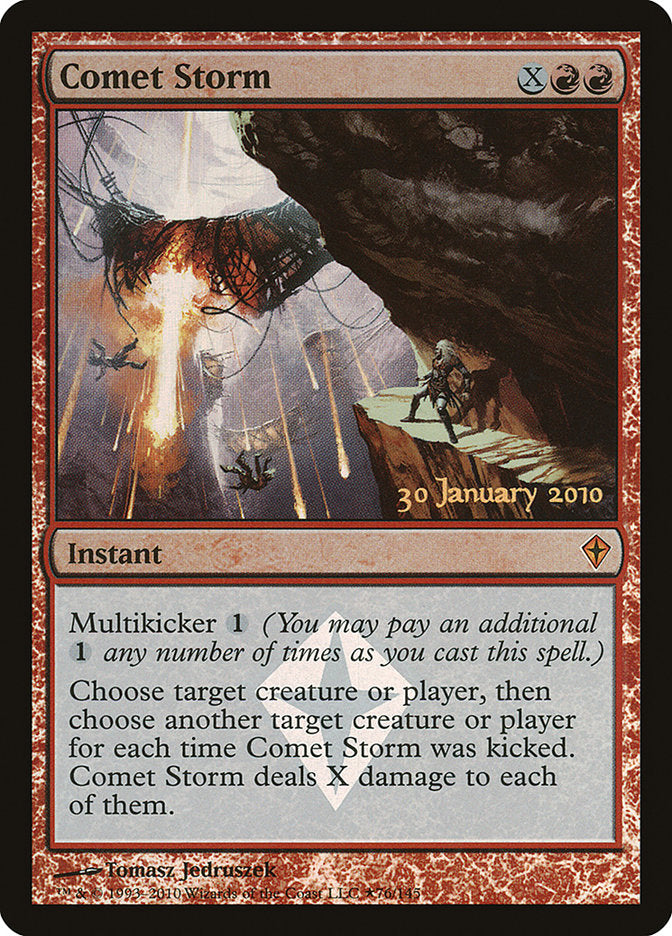 Comet Storm [Worldwake Prerelease Promos] MTG Single Magic: The Gathering | Red Claw Gaming