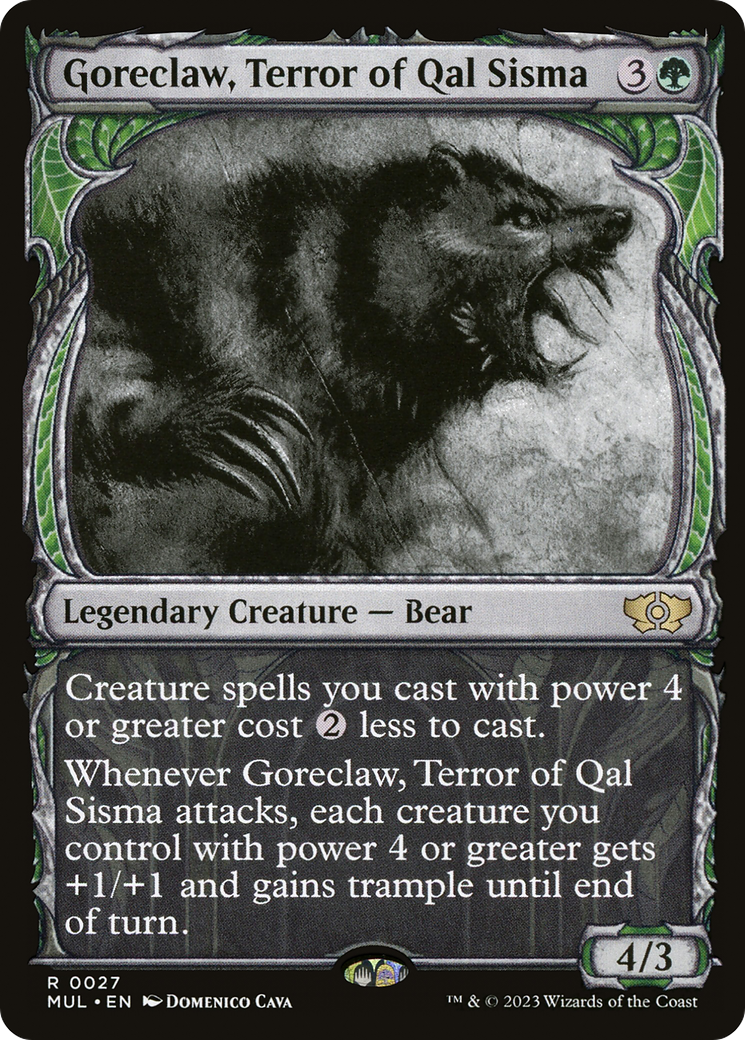 Goreclaw, Terror of Qal Sisma [Multiverse Legends] MTG Single Magic: The Gathering | Red Claw Gaming