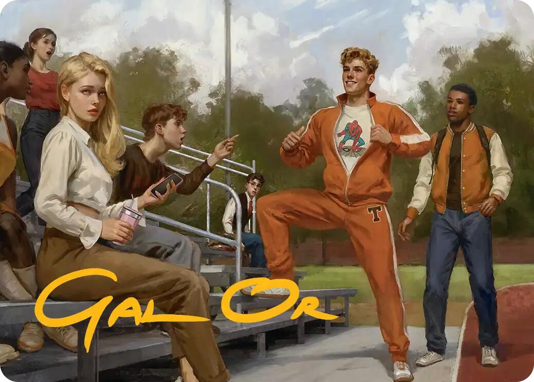 Flash Thompson, Spider-Fan Art Card (Gold-Stamped Signature) [Marvel's Spider-Man Art Series] MTG Single Magic: The Gathering | Red Claw Gaming
