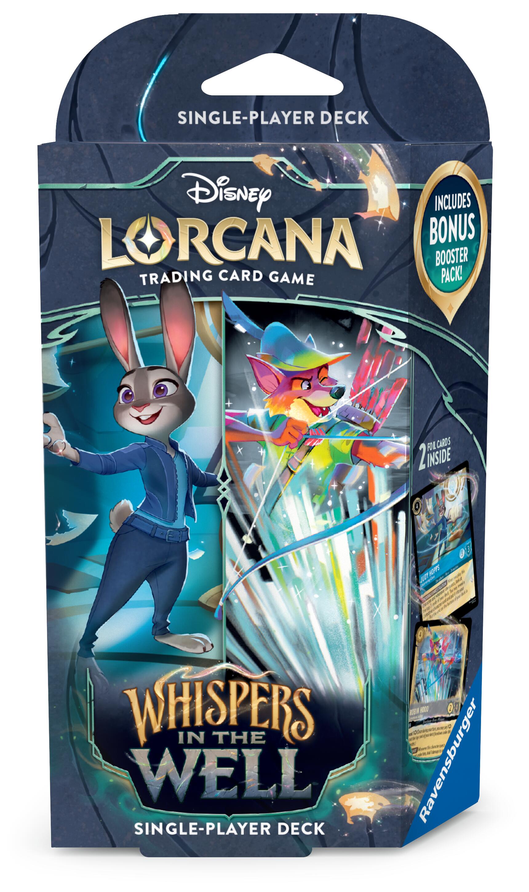 Whispers in the Well - Starter Deck (Sapphire & Steel) Lorcana Sealed Disney | Red Claw Gaming