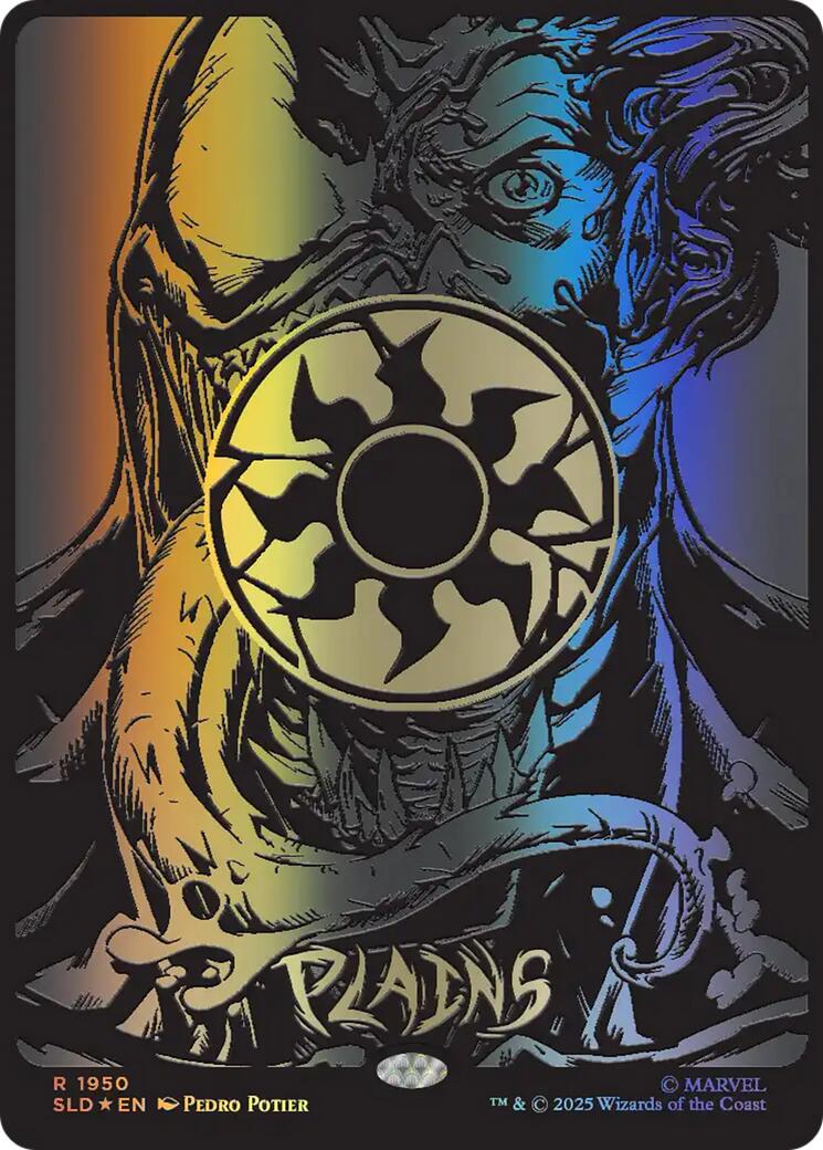 Plains (1950) (Raised Foil) [Secret Lair Drop Series] MTG Single Magic: The Gathering | Red Claw Gaming