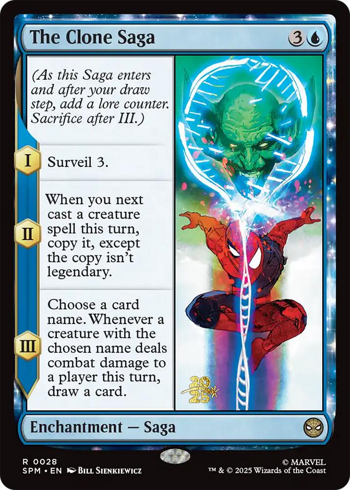 The Clone Saga [Marvel's Spider-Man Prerelease Promos] MTG Single Magic: The Gathering | Red Claw Gaming