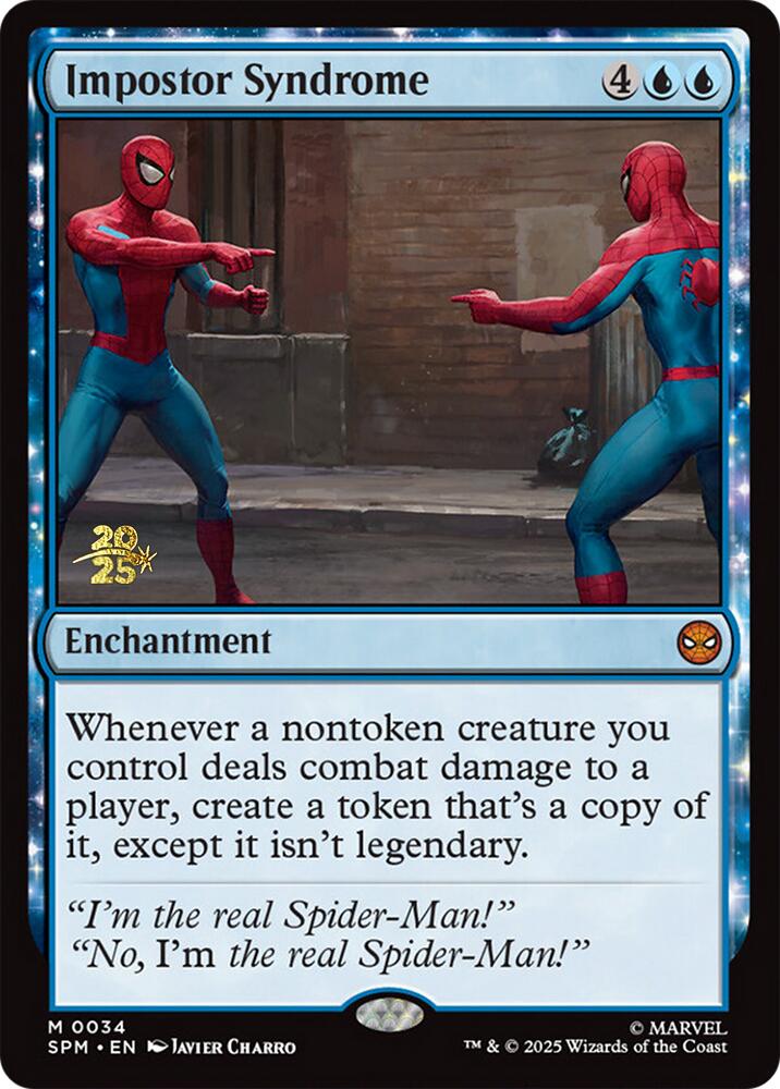 Impostor Syndrome [Marvel's Spider-Man Prerelease Promos] MTG Single Magic: The Gathering | Red Claw Gaming
