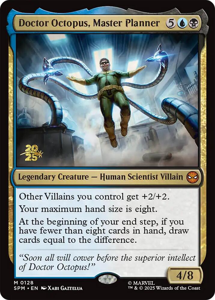 Doctor Octopus, Master Planner [Marvel's Spider-Man Prerelease Promos] MTG Single Magic: The Gathering | Red Claw Gaming