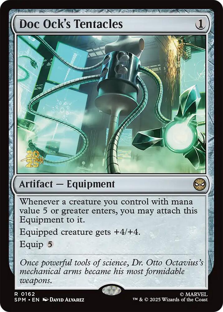 Doc Ock's Tentacles [Marvel's Spider-Man Prerelease Promos] MTG Single Magic: The Gathering | Red Claw Gaming