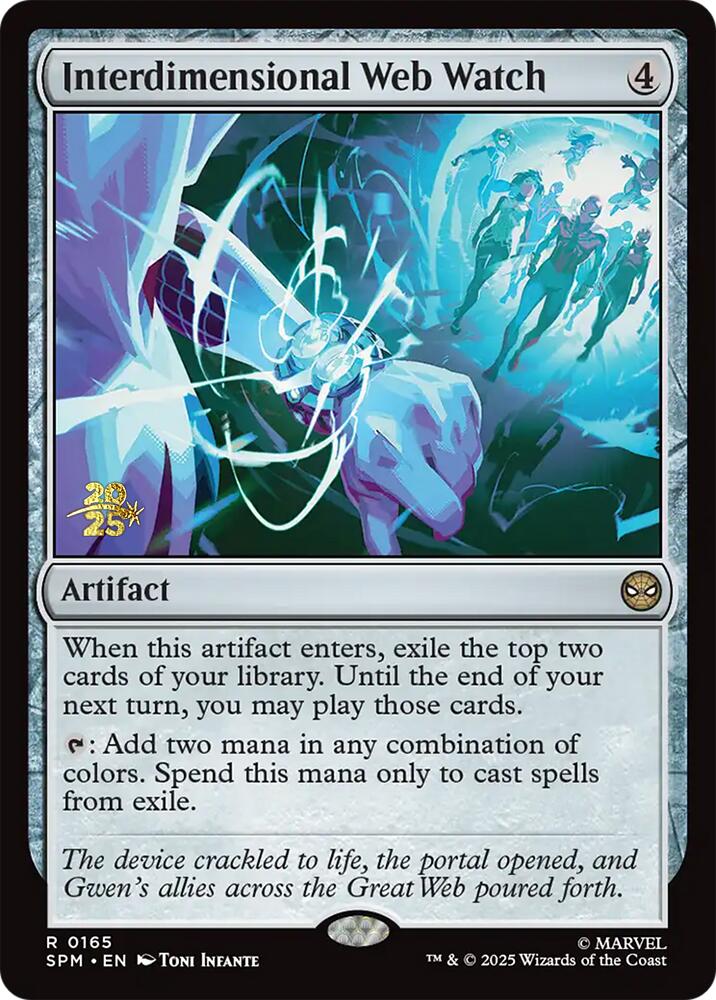 Interdimensional Web Watch [Marvel's Spider-Man Prerelease Promos] MTG Single Magic: The Gathering | Red Claw Gaming