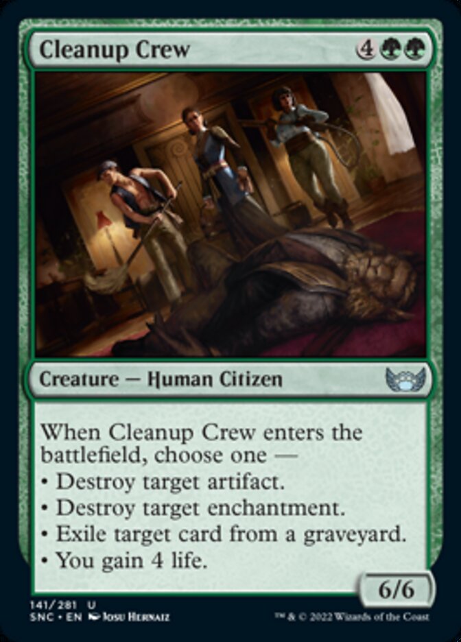 Cleanup Crew [Streets of New Capenna] MTG Single Magic: The Gathering | Red Claw Gaming