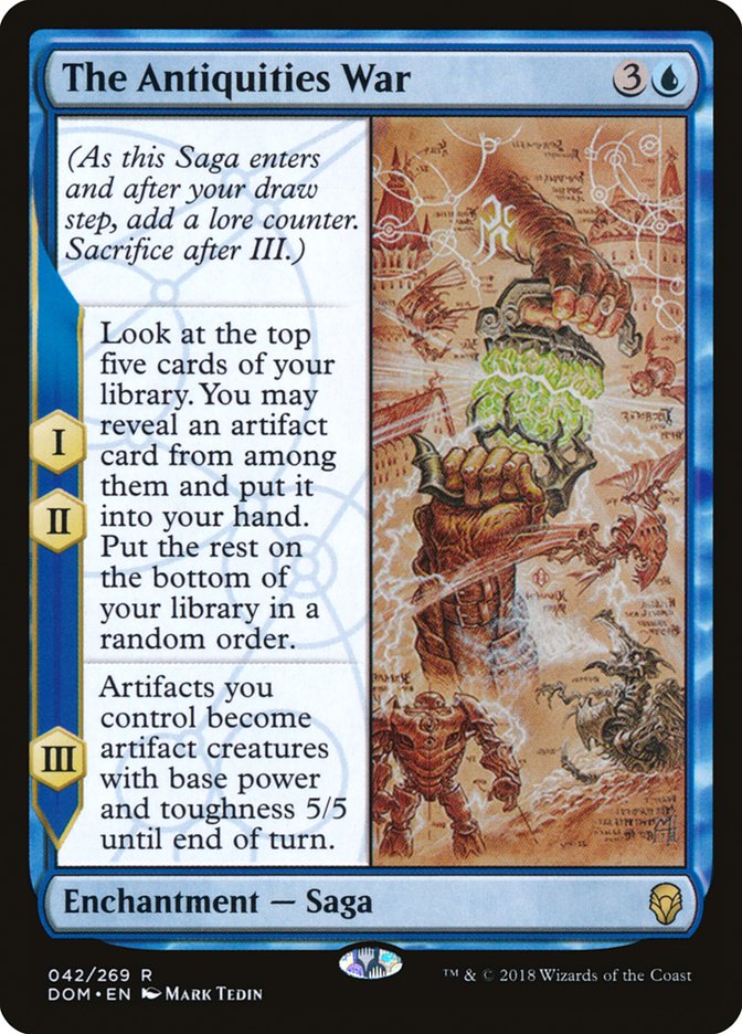 The Antiquities War [Dominaria] MTG Single Magic: The Gathering | Red Claw Gaming