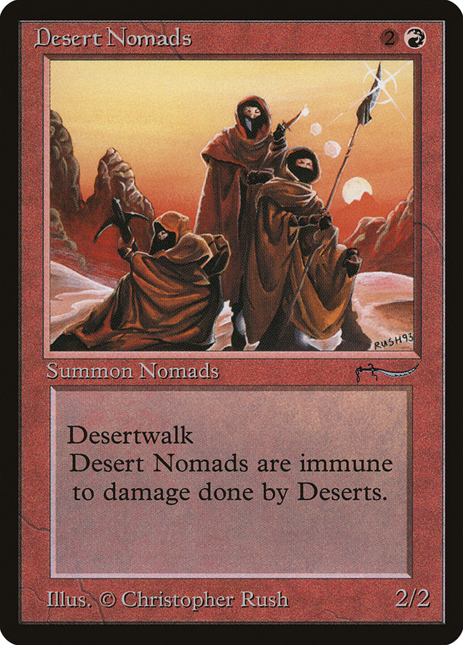 Desert Nomads [Arabian Nights] MTG Single Magic: The Gathering | Red Claw Gaming