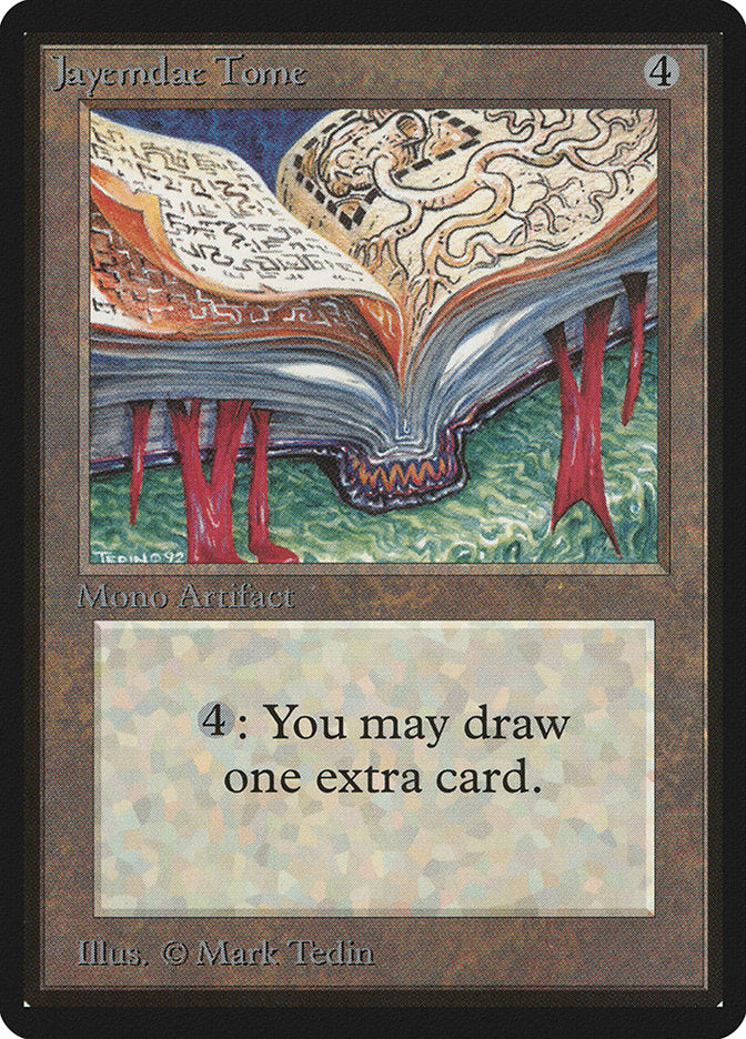 Jayemdae Tome [Beta Edition] MTG Single Magic: The Gathering | Red Claw Gaming