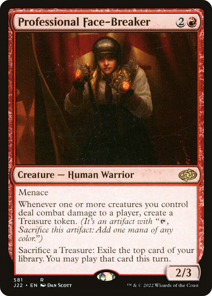 Professional Face-Breaker [Jumpstart 2022] MTG Single Magic: The Gathering | Red Claw Gaming