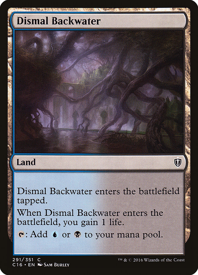 Dismal Backwater [Commander 2016] MTG Single Magic: The Gathering | Red Claw Gaming