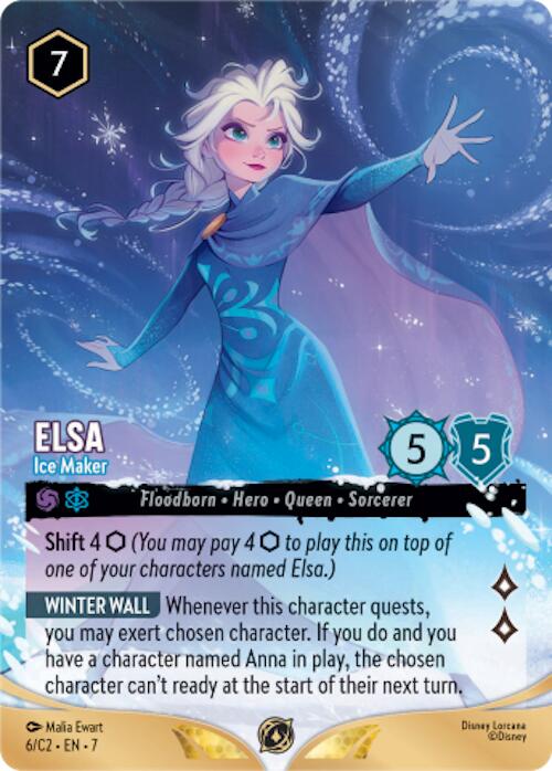 Elsa - Ice Maker (6) [Promo Cards] Lorcana Single Disney | Red Claw Gaming