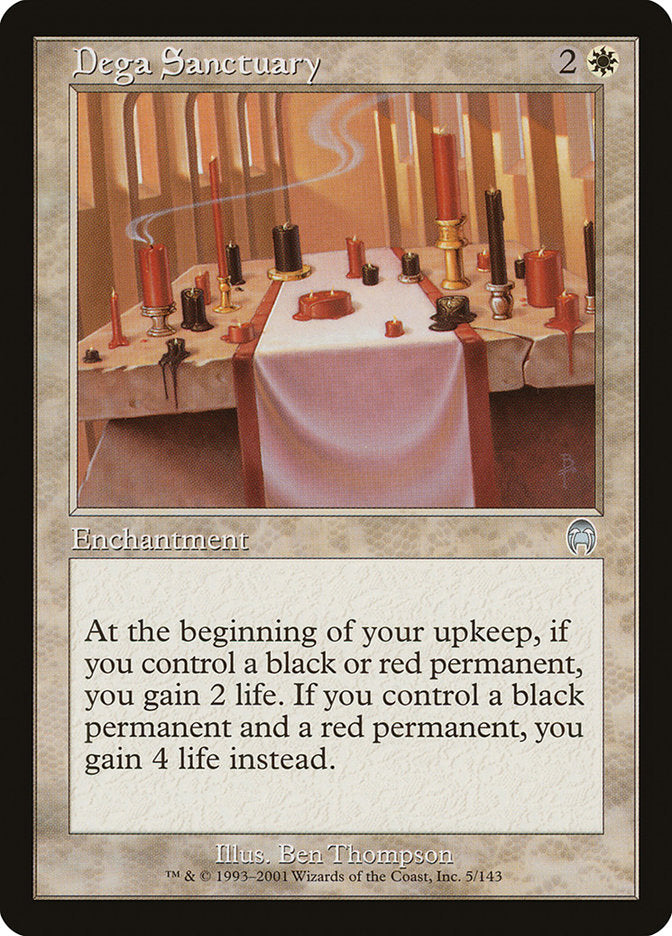 Dega Sanctuary [Apocalypse] MTG Single Magic: The Gathering | Red Claw Gaming