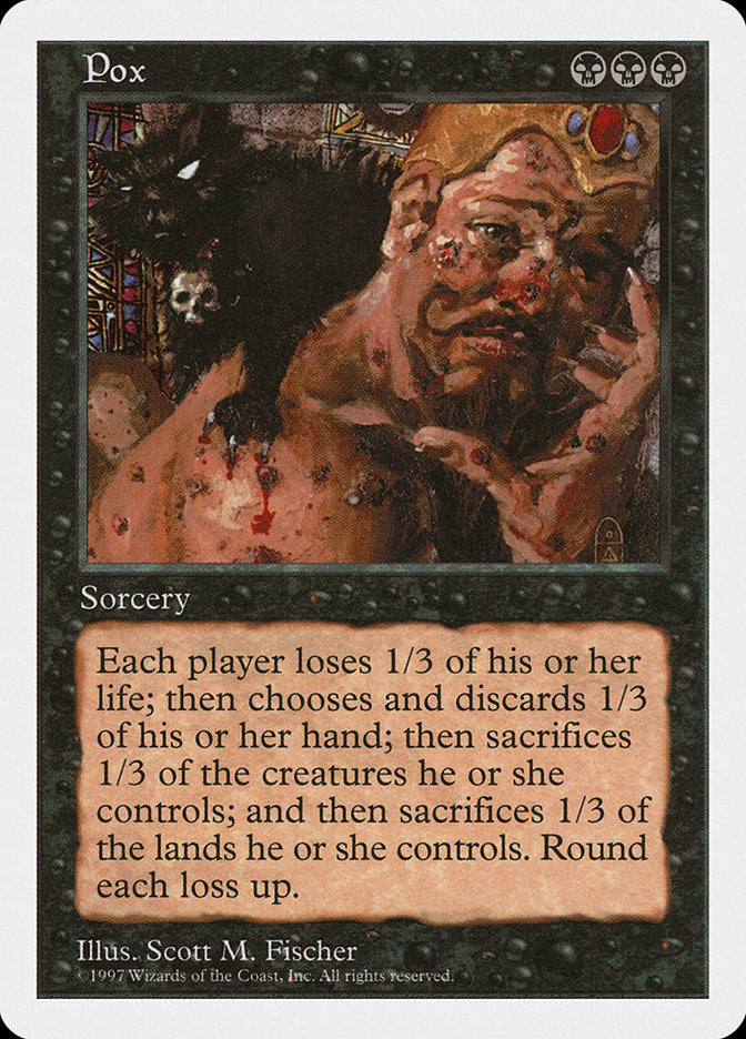 Pox [Fifth Edition] MTG Single Magic: The Gathering | Red Claw Gaming