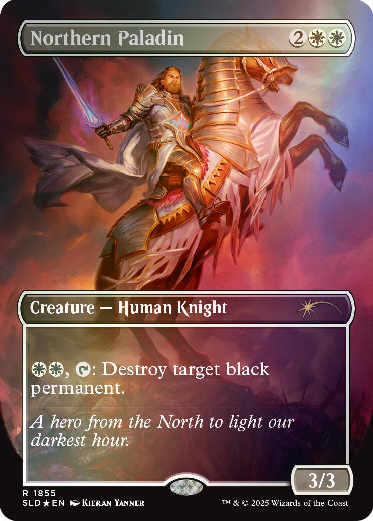 Northern Paladin (Rainbow Foil) [Secret Lair Drop Series] MTG Single Magic: The Gathering | Red Claw Gaming