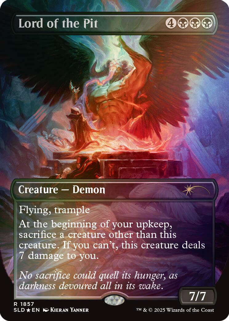 Lord of the Pit (Rainbow Foil) [Secret Lair Drop Series] MTG Single Magic: The Gathering | Red Claw Gaming