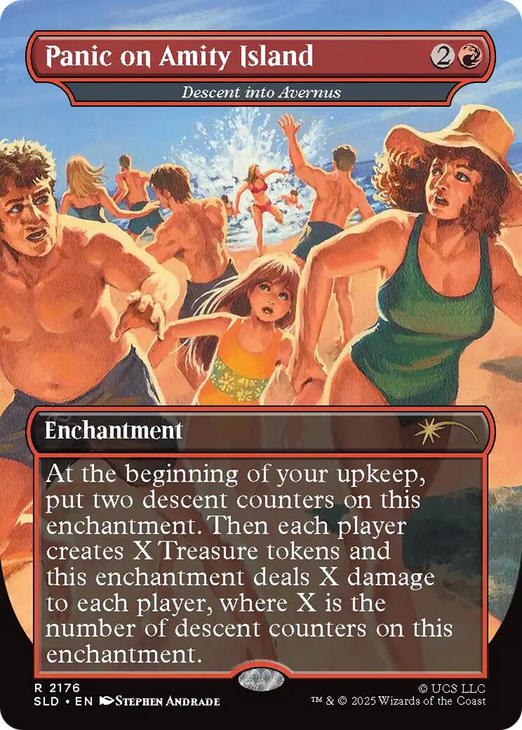 Panic on Amity Island - Descent into Avernus [Secret Lair Drop Series] MTG Single Magic: The Gathering | Red Claw Gaming