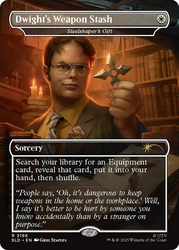 Dwight's Weapon Stash - Steelshaper's Gift [Secret Lair Drop Series] MTG Single Magic: The Gathering | Red Claw Gaming