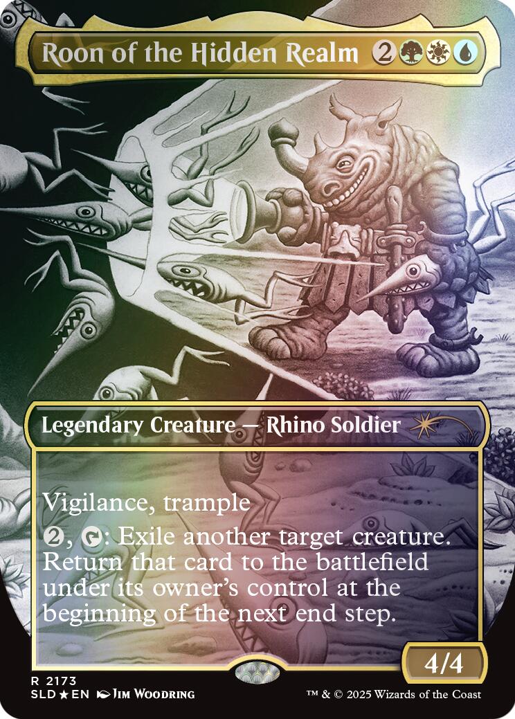 Roon of the Hidden Realm (Rainbow Foil) [Secret Lair Drop Series] MTG Single Magic: The Gathering | Red Claw Gaming
