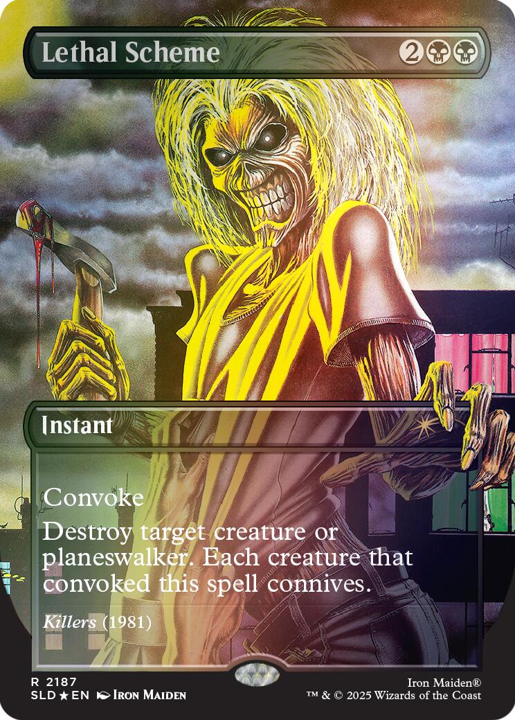 Lethal Scheme (Rainbow Foil) [Secret Lair Drop Series] MTG Single Magic: The Gathering | Red Claw Gaming