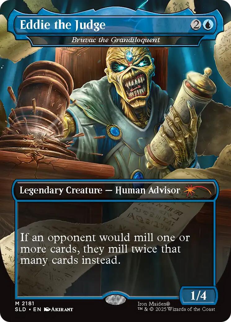 Eddie the Judge - Bruvac the Grandiloquent [Secret Lair Drop Series] MTG Single Magic: The Gathering | Red Claw Gaming