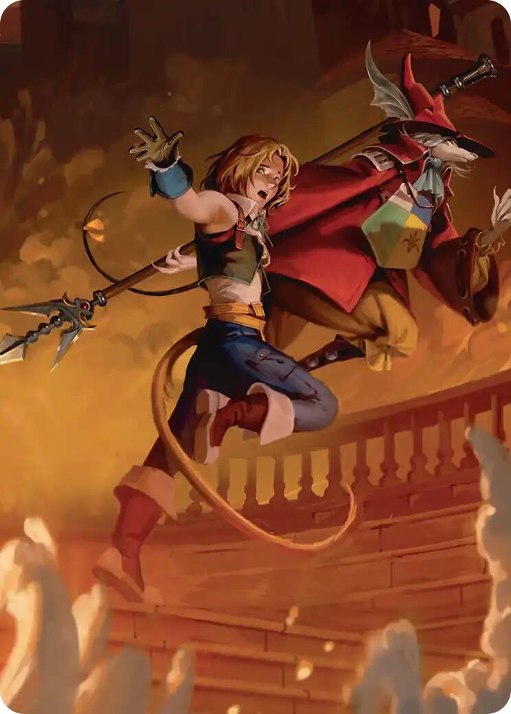 Search for Dagger Scene Art Card [FINAL FANTASY Art Series] MTG Single Magic: The Gathering | Red Claw Gaming