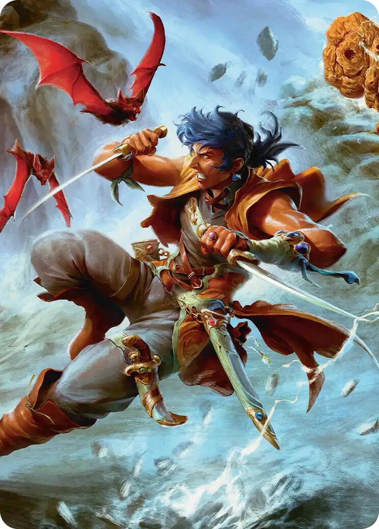 The Destined Thief Scene Art Card [FINAL FANTASY Art Series] MTG Single Magic: The Gathering | Red Claw Gaming