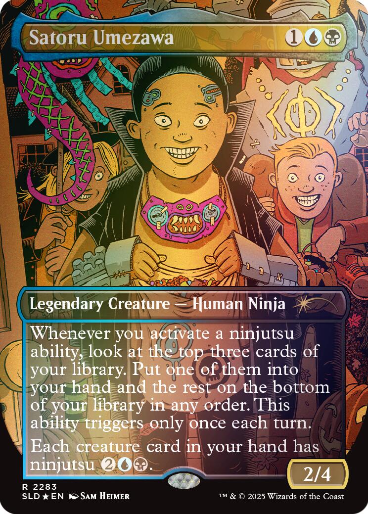 Satoru Umezawa (Rainbow Foil) [Secret Lair Drop Series] MTG Single Magic: The Gathering | Red Claw Gaming