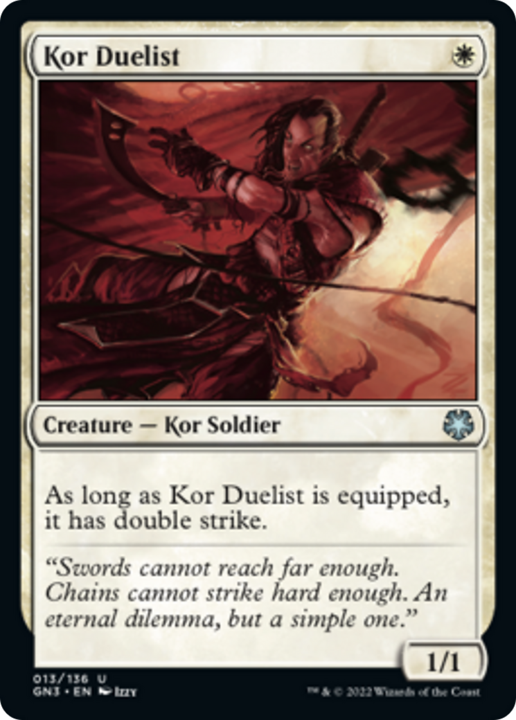 Kor Duelist [Game Night: Free-for-All] MTG Single Magic: The Gathering | Red Claw Gaming