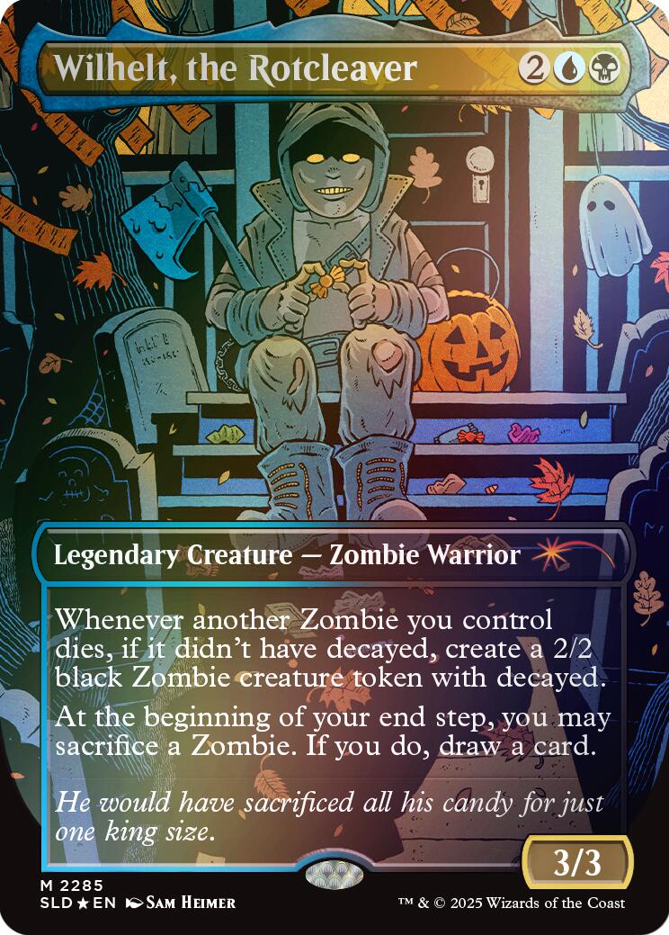 Wilhelt, the Rotcleaver (Rainbow Foil) [Secret Lair Drop Series] MTG Single Magic: The Gathering | Red Claw Gaming