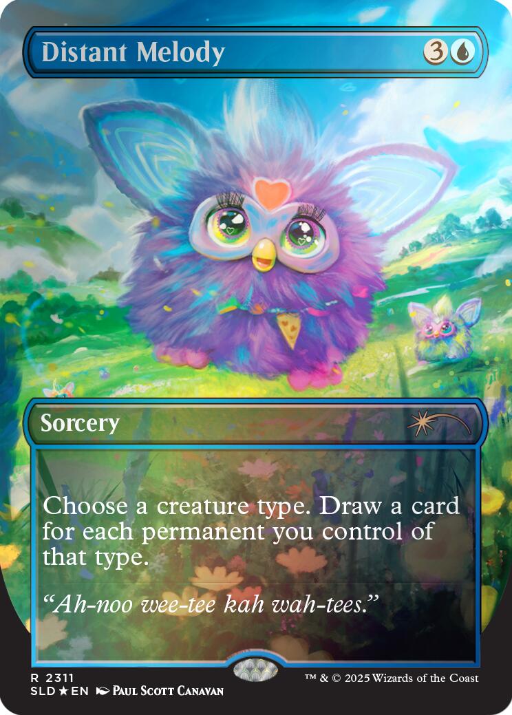 Distant Melody (2311) (Rainbow Foil) [Secret Lair Drop Series] MTG Single Magic: The Gathering | Red Claw Gaming