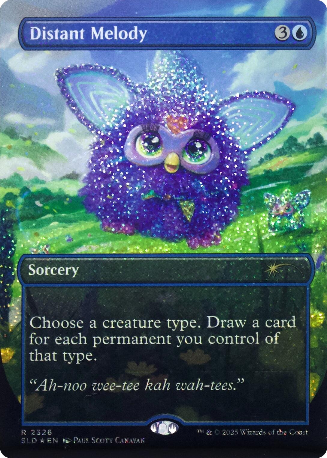 Distant Melody (2311) (Confetti Foil) [Secret Lair Drop Series] MTG Single Magic: The Gathering | Red Claw Gaming