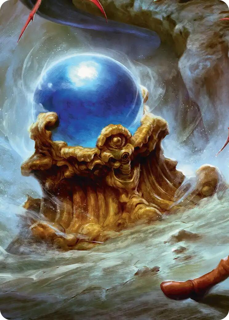 Chaos Shrine's Black Crystal Scene Art Card [FINAL FANTASY Art Series] MTG Single Magic: The Gathering | Red Claw Gaming