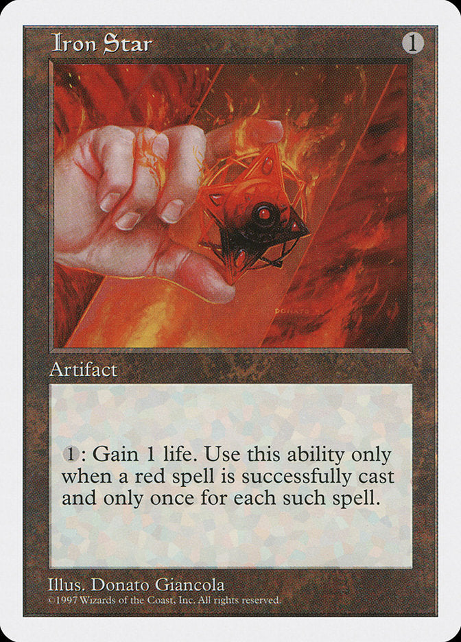 Iron Star [Fifth Edition] MTG Single Magic: The Gathering | Red Claw Gaming