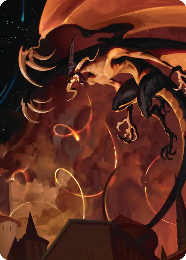 Mega Flare Scene Art Card [FINAL FANTASY Art Series] MTG Single Magic: The Gathering | Red Claw Gaming
