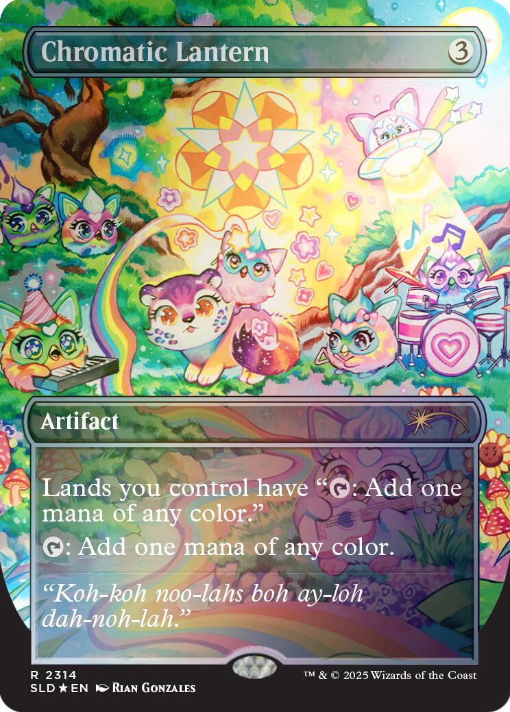 Chromatic Lantern (2314) (Rainbow Foil) [Secret Lair Drop Series] MTG Single Magic: The Gathering | Red Claw Gaming