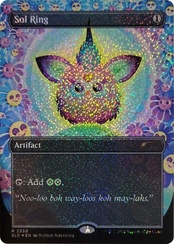 Sol Ring (2330) (Confetti Foil) [Secret Lair Drop Series] MTG Single Magic: The Gathering | Red Claw Gaming