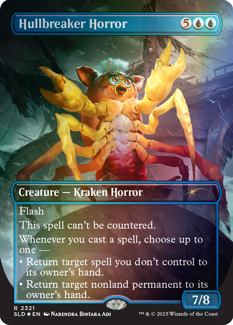 Hullbreaker Horror (Rainbow Foil) [Secret Lair Drop Series] MTG Single Magic: The Gathering | Red Claw Gaming