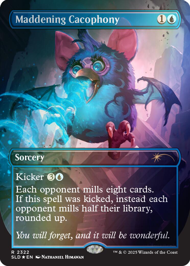 Maddening Cacophony (Rainbow Foil) [Secret Lair Drop Series] MTG Single Magic: The Gathering | Red Claw Gaming