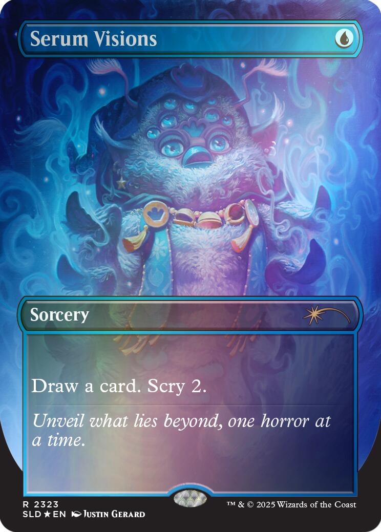 Serum Visions (2323) (Rainbow Foil) [Secret Lair Drop Series] MTG Single Magic: The Gathering | Red Claw Gaming