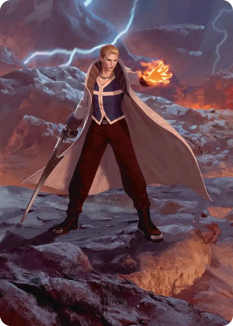 Seifer, Balamb Rival Scene Art Card [FINAL FANTASY Art Series] MTG Single Magic: The Gathering | Red Claw Gaming