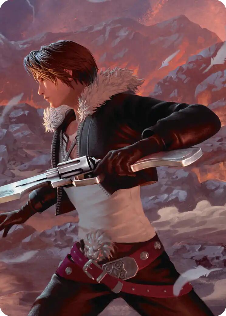 Squall, Gunblade Duelist Scene Art Card [FINAL FANTASY Art Series] MTG Single Magic: The Gathering | Red Claw Gaming