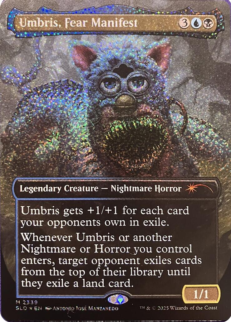 Umbris, Fear Manifest (Confetti Foil) [Secret Lair Drop Series] MTG Single Magic: The Gathering | Red Claw Gaming