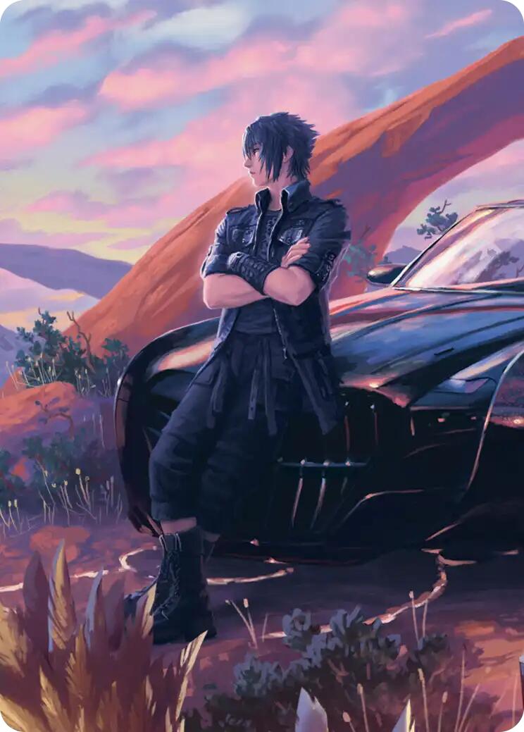 Noctis, Heir Apparent Scene Art Card [FINAL FANTASY Art Series] MTG Single Magic: The Gathering | Red Claw Gaming
