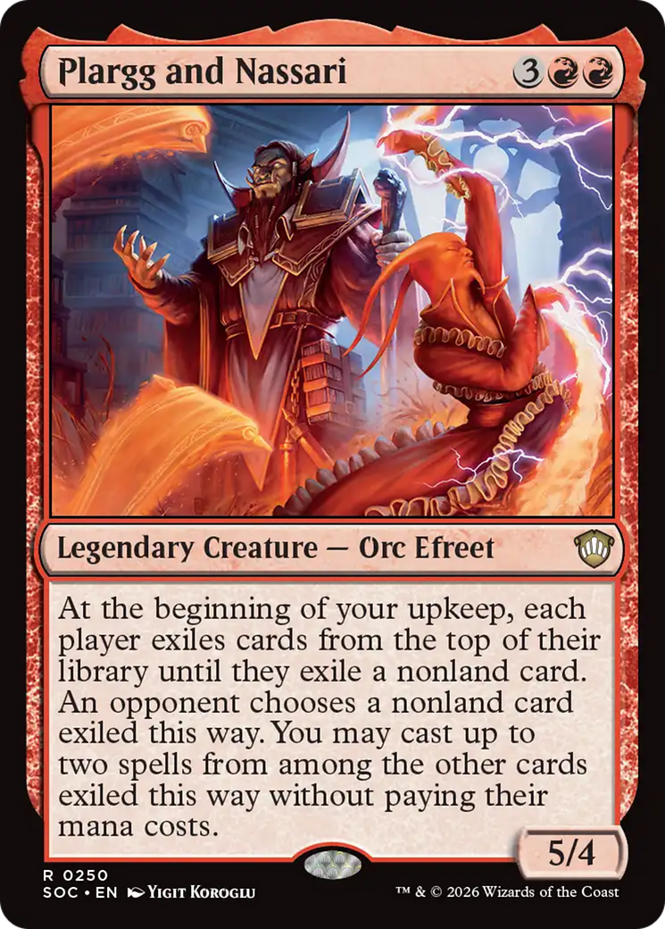 Plargg and Nassari [Secrets of Strixhaven Commander] MTG Single Magic: The Gathering | Red Claw Gaming