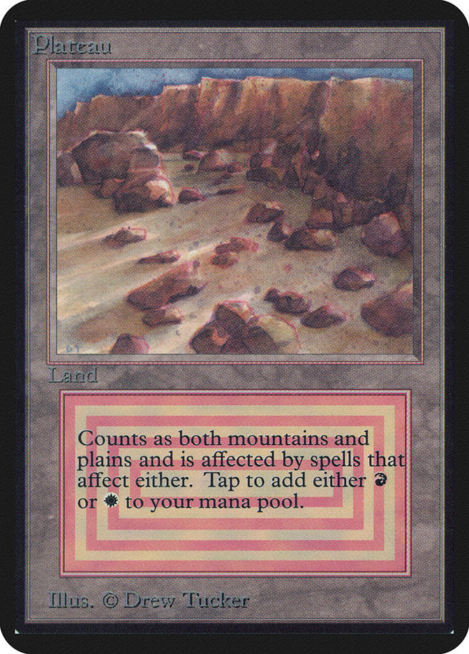 Plateau [Alpha Edition] MTG Single Magic: The Gathering | Red Claw Gaming