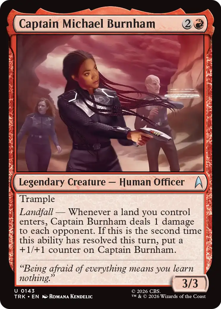 Captain Michael Burnham [Star Trek] | Red Claw Gaming