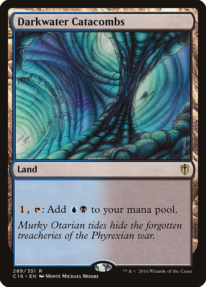 Darkwater Catacombs [Commander 2016] MTG Single Magic: The Gathering | Red Claw Gaming